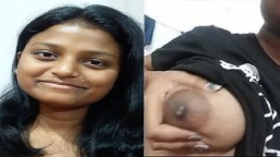 Tamil Horny girl sex teasing plump boobs exposed